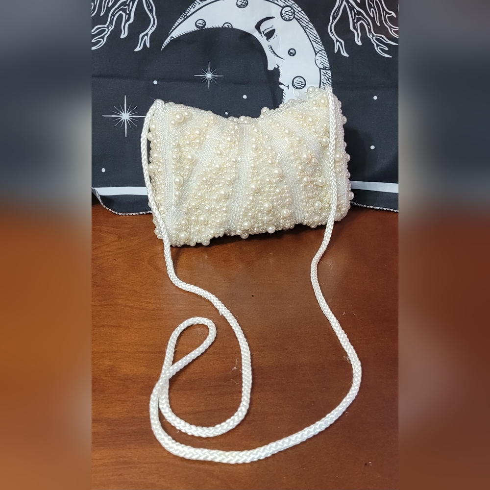 Beaded mini bag